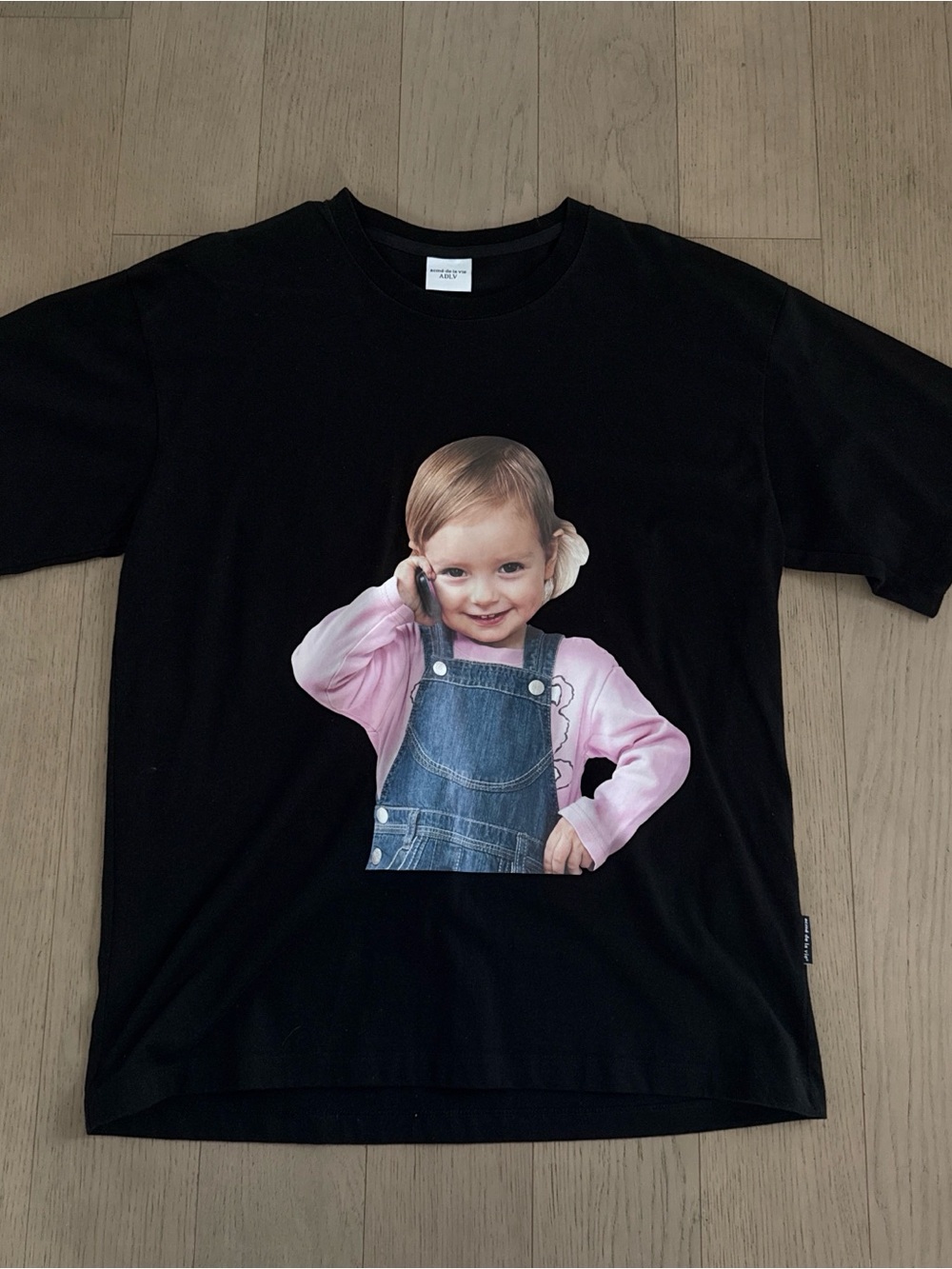 Acme de la Vie Black Graphic Tee